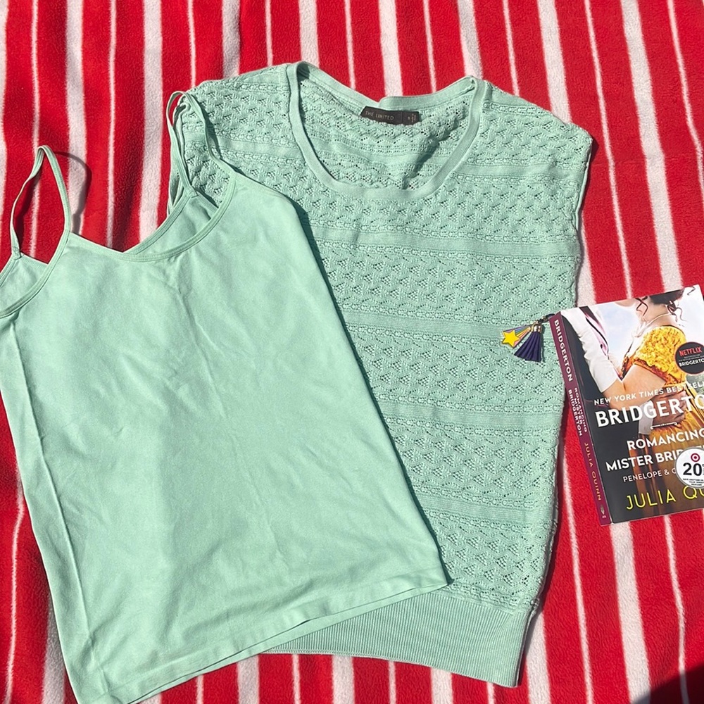 The Limited Mint Green Top in Size Small (S)